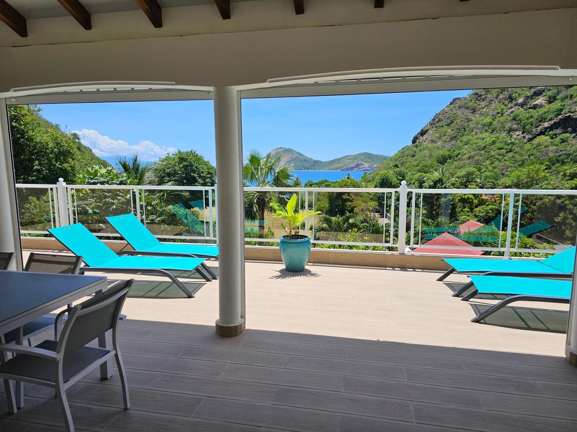 Villa Celyote - Haut De Villa, Vue Mer, A 150M De La Plage Anse Figuier Terre-De-Haut Zewnętrze zdjęcie